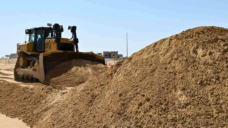 Dozers renowned as powerful earthmovers