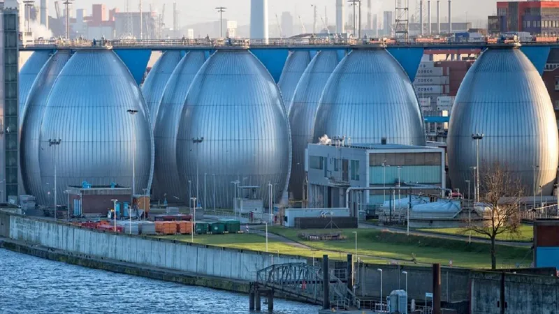 DEWA seawater desalination plant as part of UAE 2036 Water Security Strategy - image courtesy of Arabian Business