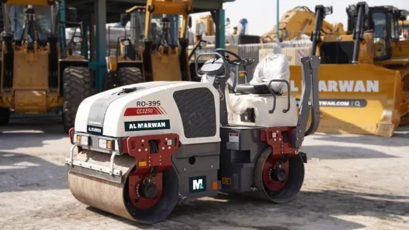 Dynapac CC1250 ride-on roller