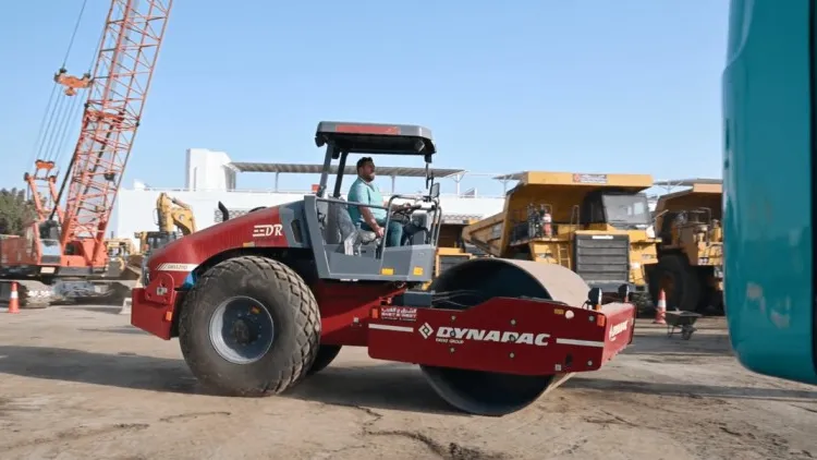 REDLINE by Dynapac DRS120D single drum roller