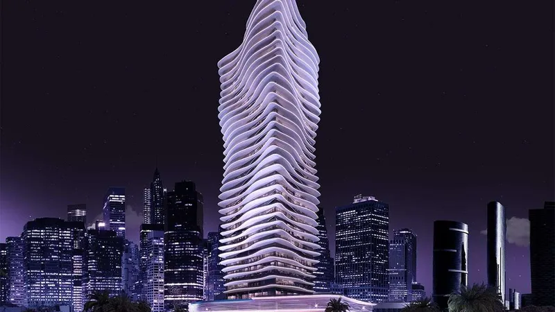 A rendering of Elie Saab Residences by Ohana at Al Reem Island - Image courtesy of Gulf News