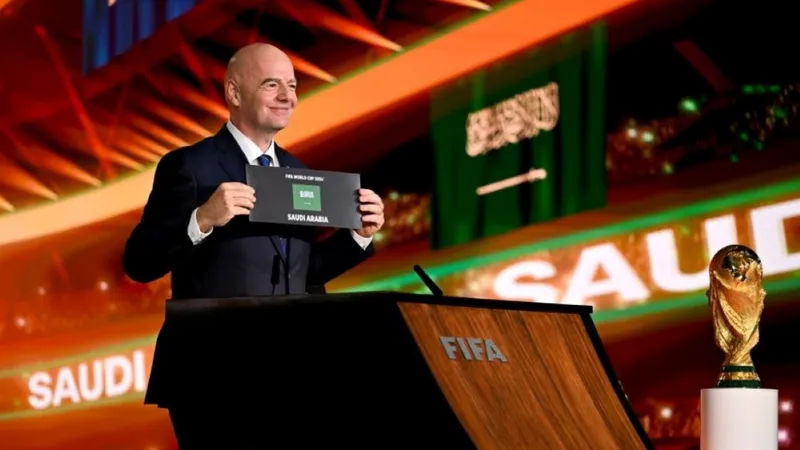 Saudi Arabia confirmed as host of 2034 World Cup