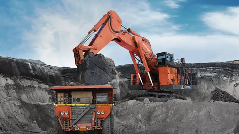 Hitachi EX8000-7 mining excavator