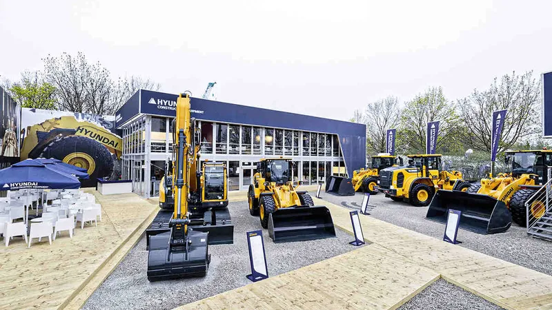 قسم شركة شركة هيونداي في معرض باوما 2019