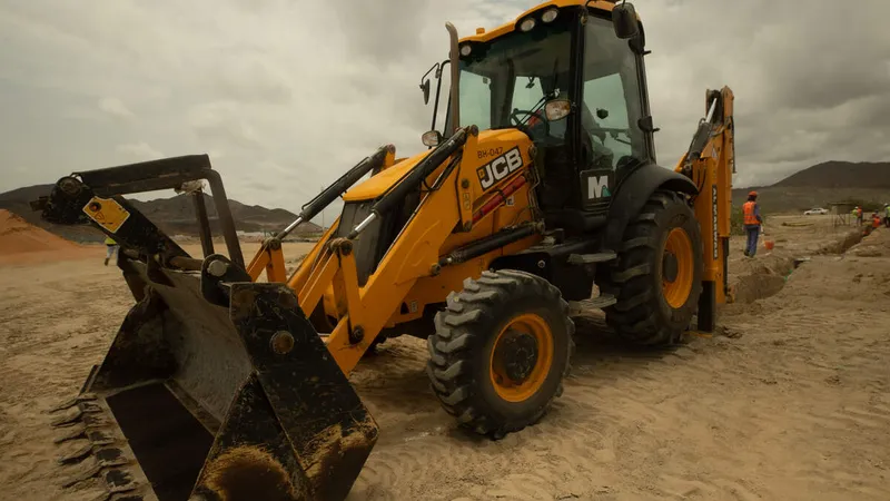 JCB 3XC sitemaster backhoe loader