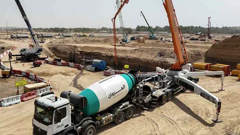 CIFA concrete pump truck