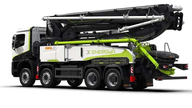 K42E electric pump truck