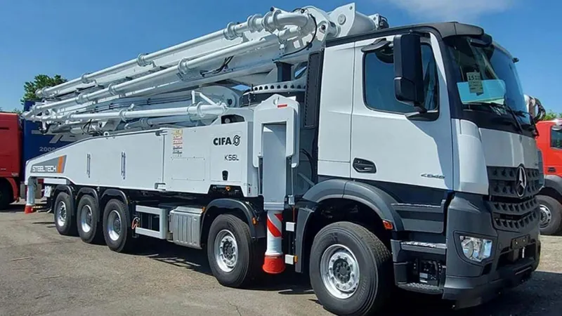 CIFA K56L concrete pump truck