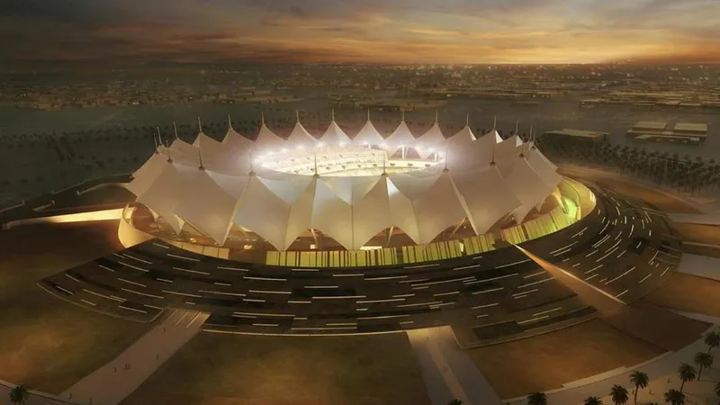 King Fahd Stadium in Riyadh