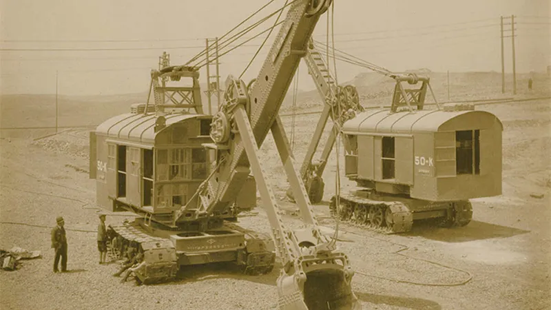 Kobelco excavator from 1930