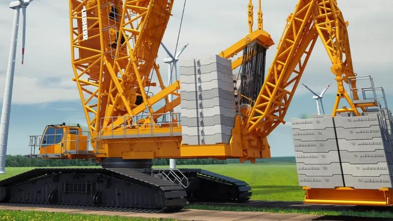 the LR 1700-1.0 crane