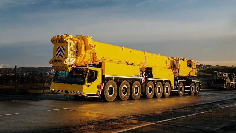 Liebherr LTM 1750-9.1 crane