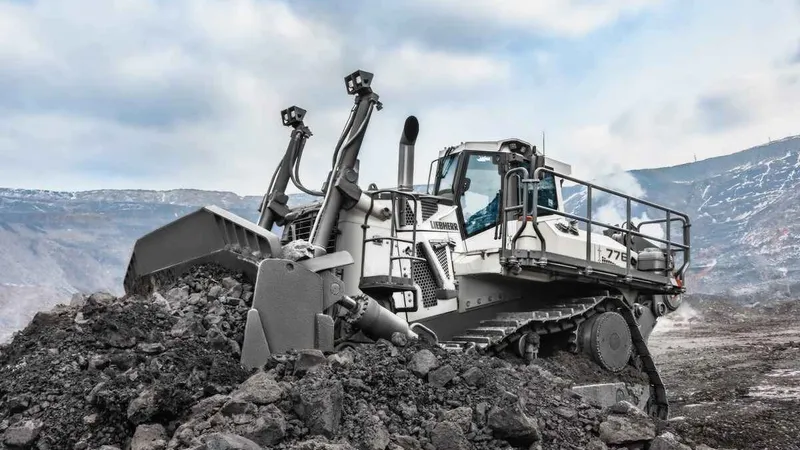 بلدوزر PR776 هو أكبر بلدوزر من إنتاج شركة ليبر اليوم. مصدر الصورة: ليبر