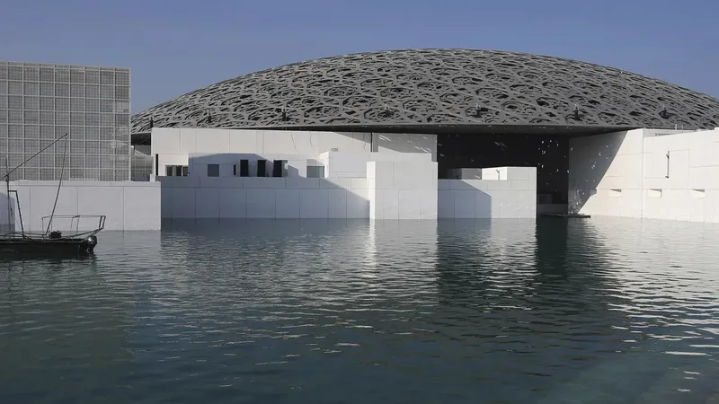 The Louvre Abu Dhabi, image courtesy of The Guardian