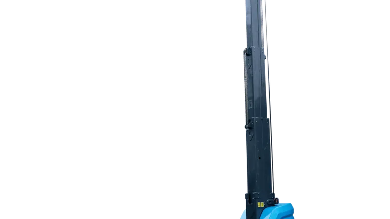 Sinoboom ML10EJ vertical mast lift.