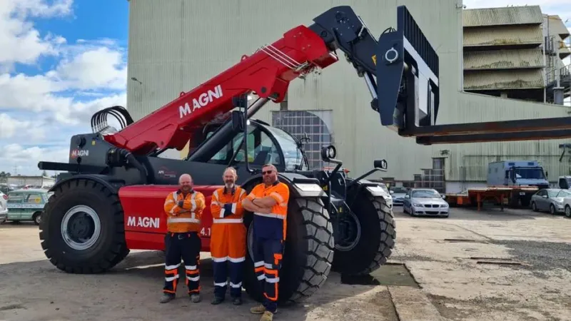 Magni HTH 50.14 with 50 ton lifting capacity