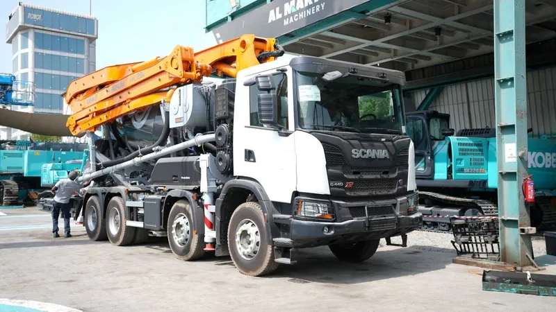 Magnum MK28L concrete mixer pump for sale