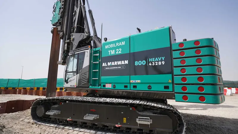 Mobilram TM22 Piling Rig