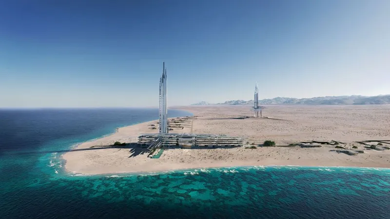 A rendering of Epicon - Image courtesy of NEOM
