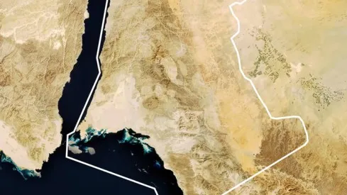 NEOM masterplan - image courtesy Business Insider