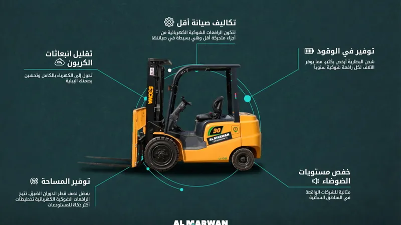 رافعات شوكية كهربائية