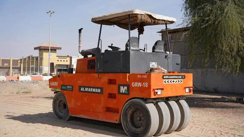 HAMM GRW-18 pneumatic tyre roller (PTR)