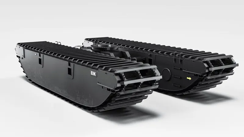 A closer look at the pontoon undercarriage - Image courtesy of EIK