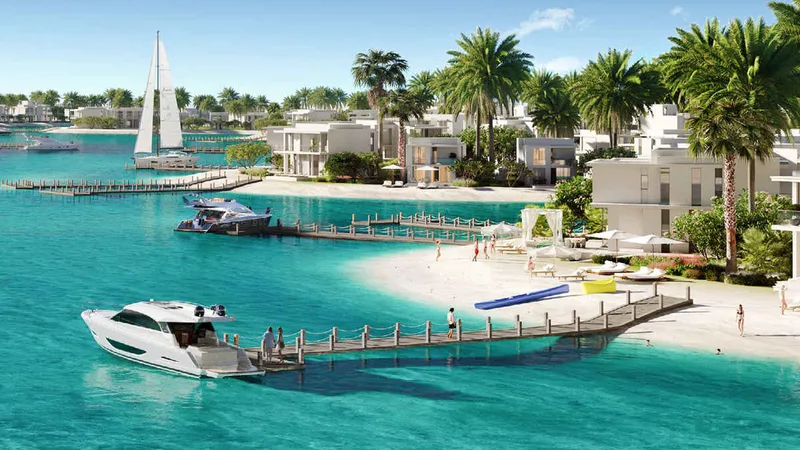 ​​A rendering of Ramhan Island by Eagle Hills - Image courtesy of Arabian Business