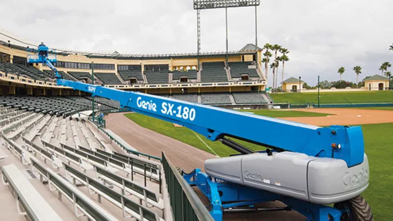 Genie SX-180 boom lift