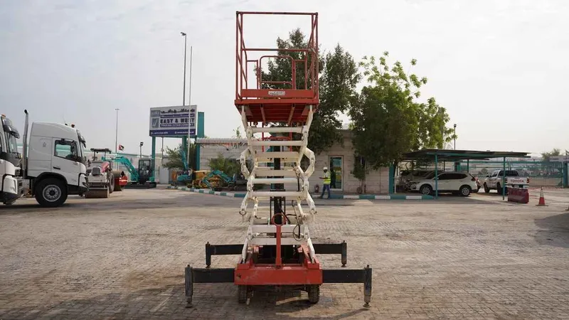 Scissor lifts help operators reach heights much more safely than ladders or scaffolds