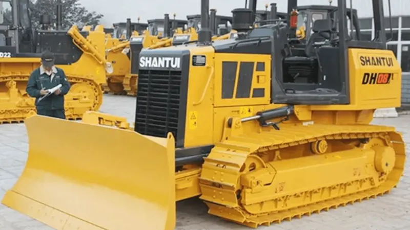 The small dozer Shantui DH08-B3 XL