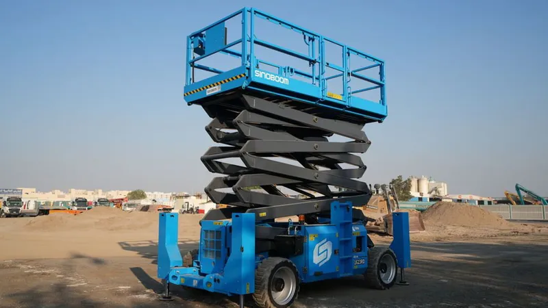 Sinoboom 1623RD Rough Terrain Scissor Lift