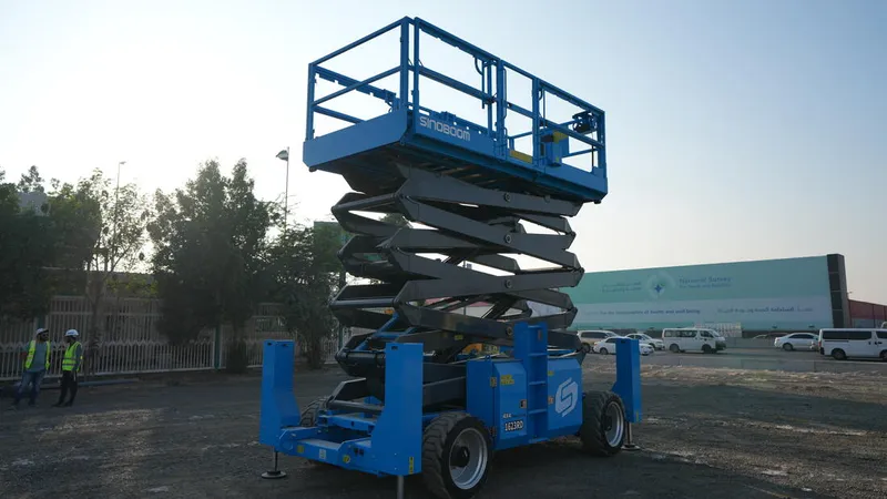 Sinoboom 1623RE Rough Terrain Scissor Lift