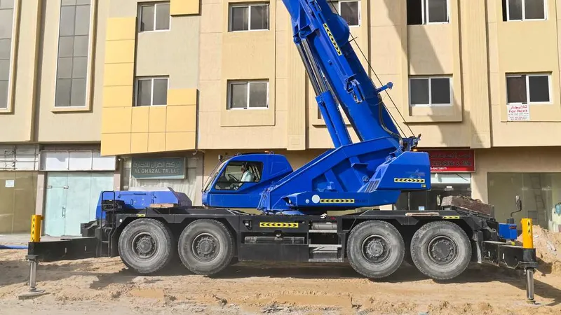 Tadano mobile cranes 