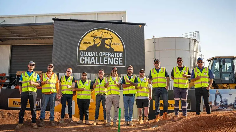 The Cat Global Operator Challenge (GOC) returned in 2025