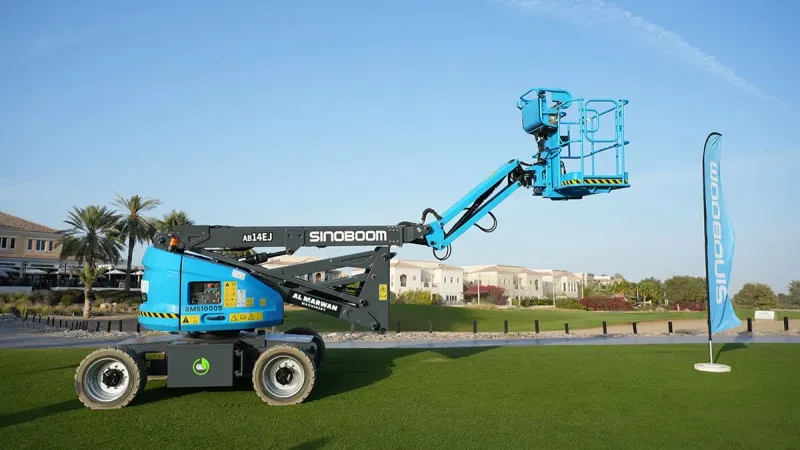 The Sinoboom telescopic boom lift