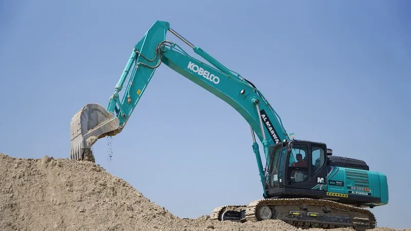 The new 2025 Kobelco SK380XDLC-10 track excavator