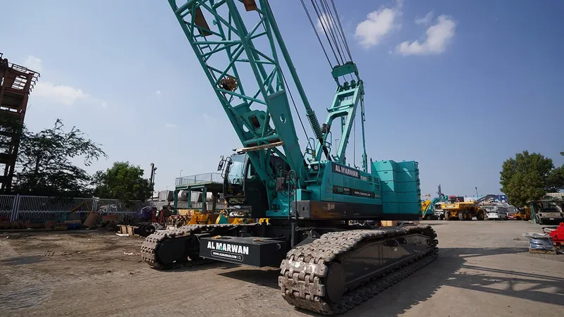 Used 2015 Kobelco CKS1350 crawler crane