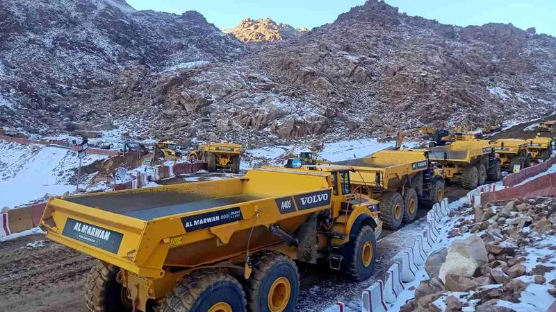 شاحنات فولفو المفصلية A40G