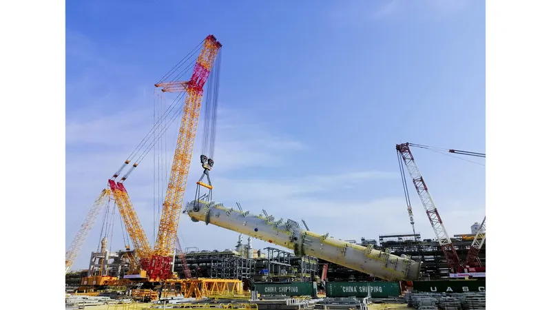 XCMG XGC88000 crawler crane