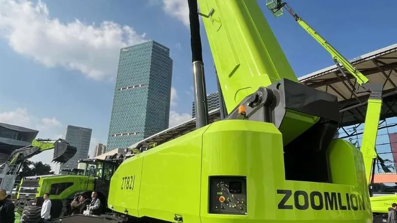 Zoomlion ZT82J boom lift