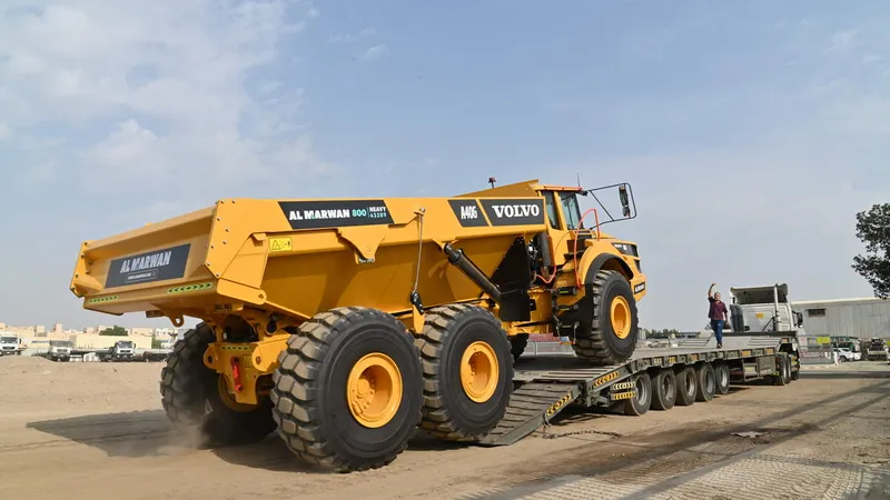 A40G Volvo dump truck