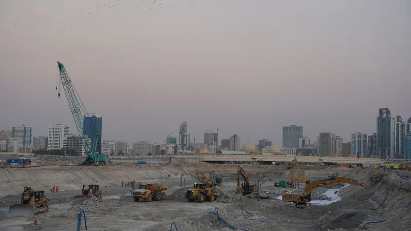 Part of Al Marwan’s rental fleet