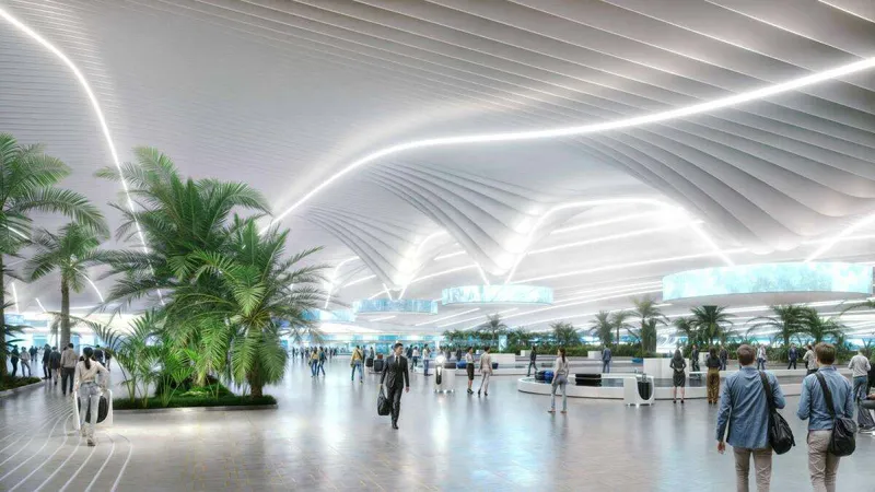 Al Maktoum Airport expansion rendering - Image courtesy of khaleej times