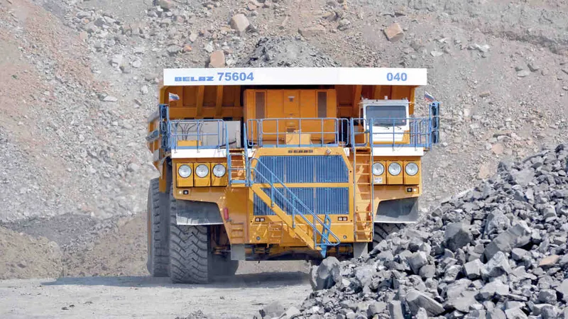 BelAz's second biggest dump truck is the 75604 model - image courtesy Lectura Specs