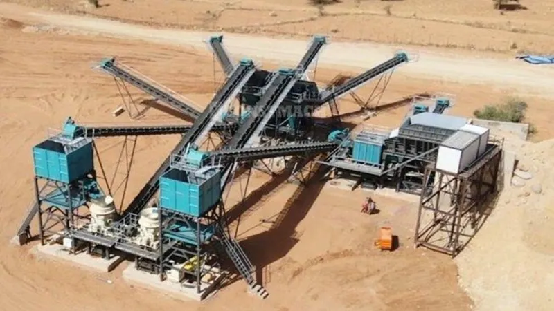 Fixed stone crusher