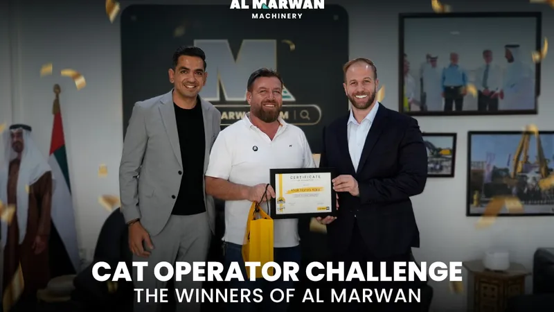 Al Marwan’s Winning Operators at the CAT Operator challenge 