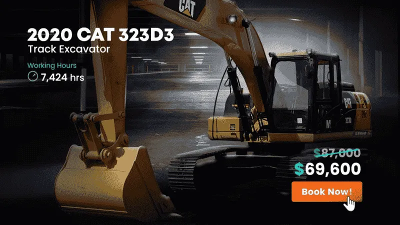 cat excavator