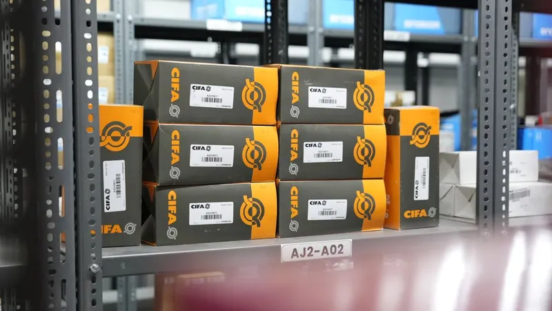 CIFA concrete equipment parts