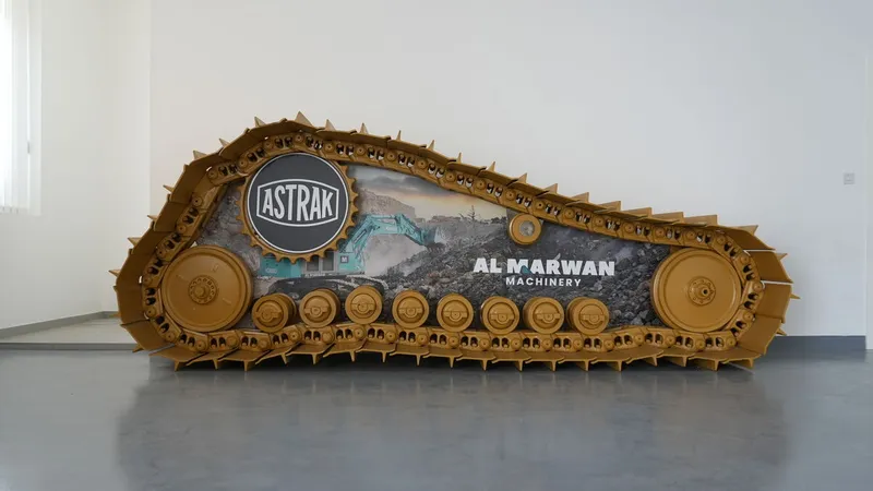 Dozer undercarriage tracks from Astrak 